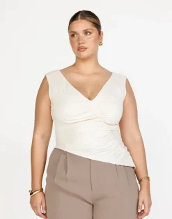 Viola Top (Oat)*CHARCOAL Discount
