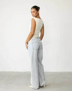 Viola Top (Oat)*CHARCOAL Discount