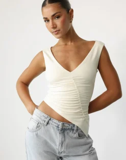 Viola Top (Oat)*CHARCOAL Discount