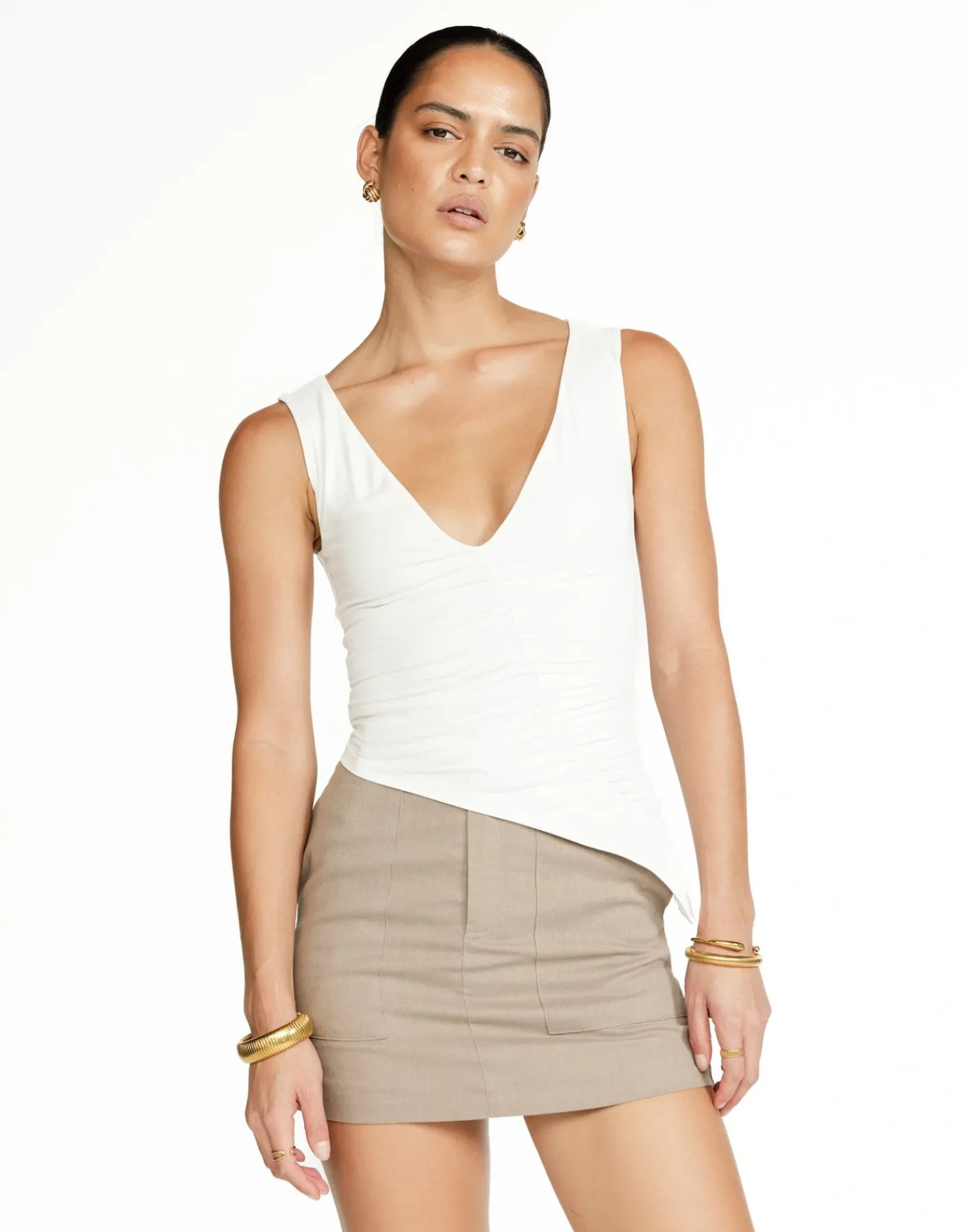 Viola Top (White)*CHARCOAL Fashion