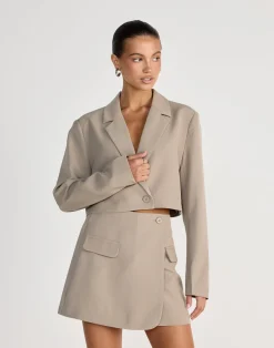 Waverly Mini Skirt (Dusty Sage)*CHARCOAL CLOTHING Best