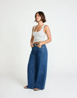 Wren Jeans (Dark Denim)*CHARCOAL Hot