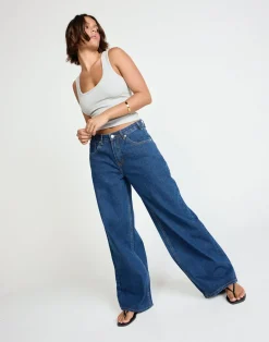 Wren Jeans (Dark Denim)*CHARCOAL Hot