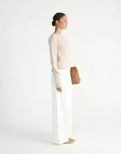 Wynter Long Sleeve Top (Latte)*CHARCOAL Hot