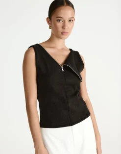 Wynter Top (Black)*CHARCOAL New