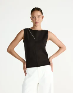 Wynter Top (Black)*CHARCOAL New