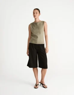 Wynter Top (Dusty Olive)*CHARCOAL Hot