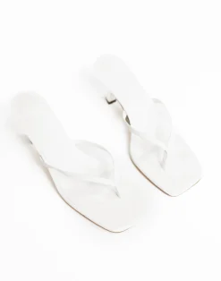 Xami Heels (White) - By Billini*CHARCOAL CLOTHING Outlet