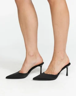 Xayden Heels (Black Satin) - By*Billini Hot
