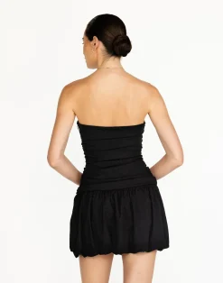 Yagya Mini Dress (Black)*CHARCOAL Clearance