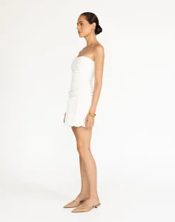 Yagya Mini Dress (White)*CHARCOAL Outlet