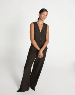 Yori Pants (Chocolate)*CHARCOAL CLOTHING Best