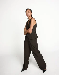 Yori Pants (Chocolate)*CHARCOAL CLOTHING Best