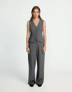 Yori Pants (Textured Slate)*CHARCOAL CLOTHING Clearance
