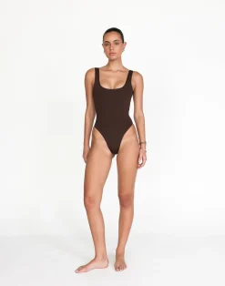 Zara One Piece (Chocolate)*CHARCOAL Clearance
