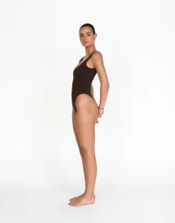 Zara One Piece (Chocolate)*CHARCOAL New
