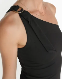 Zuelia Mini Dress (Black)*CHARCOAL Fashion