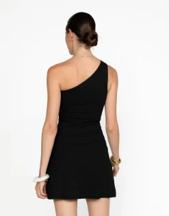 Zuelia Mini Dress (Black)*CHARCOAL Fashion