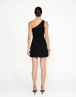Zuelia Mini Dress (Black)*CHARCOAL Fashion
