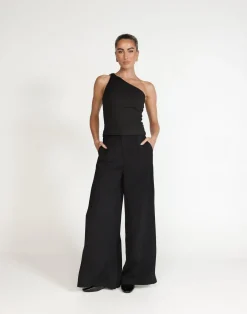 Zuelia Top (Black)*CHARCOAL Clearance