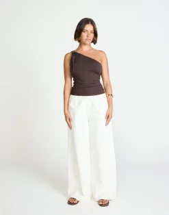 Zuelia Top (Chocolate)*CHARCOAL Fashion