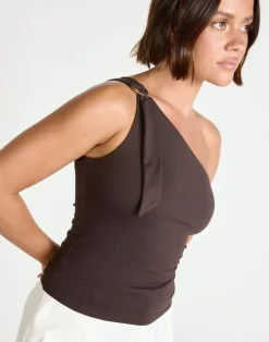 Zuelia Top (Chocolate)*CHARCOAL Fashion