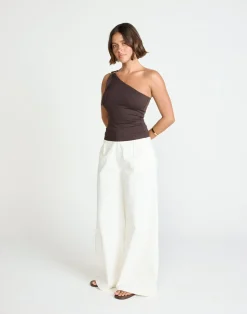 Zuelia Top (Chocolate)*CHARCOAL Fashion